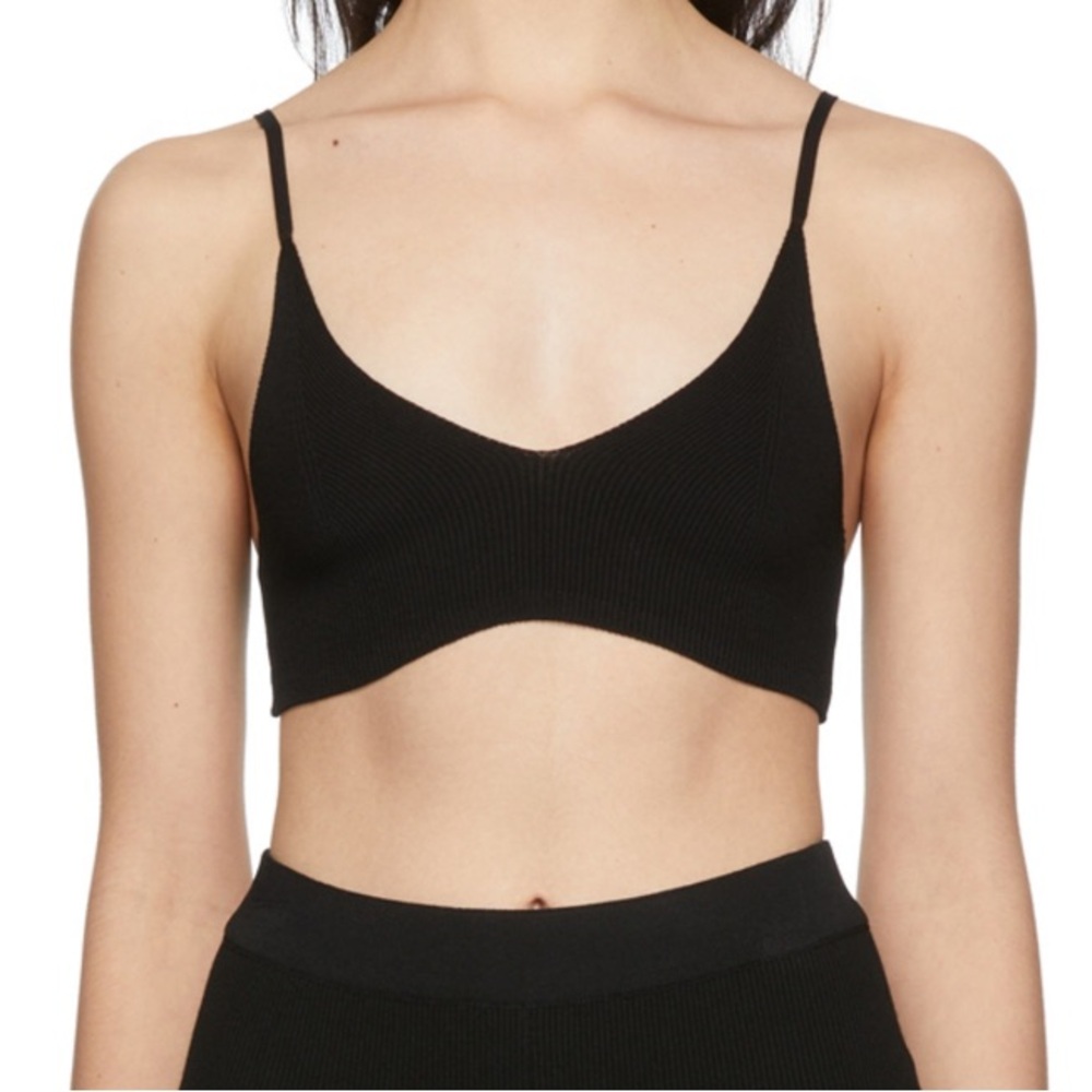 Jacquemus Black La Montagne ‘Le Bandeau Valensole’ Bra size M